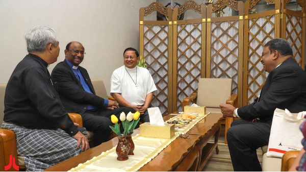 WCC and CCA General Secretaries' Visit to Myanmar