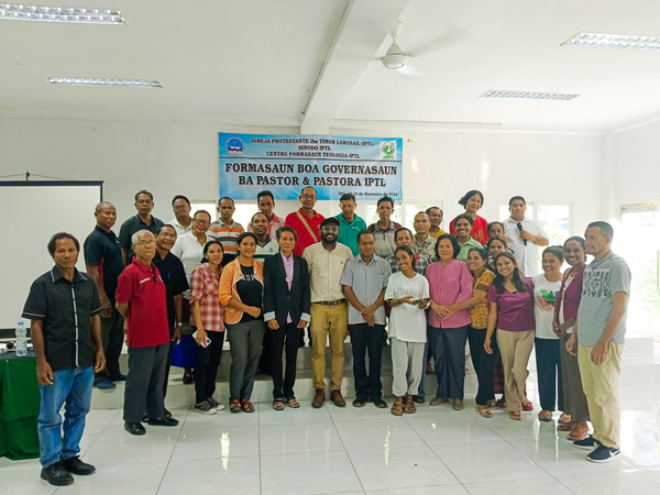 Dili, Timor Leste: national-level training programme on ‘Christian Theology on Good Governance and Transparency’ 2024