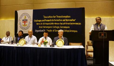 Greetings from CCA General Secretary to the Senate of Serampore Bi-Centenary Celebration