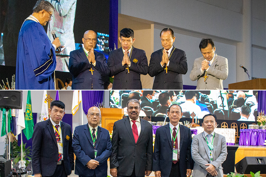 CCA congratulates new leadership team of Church of Christ in Thailand