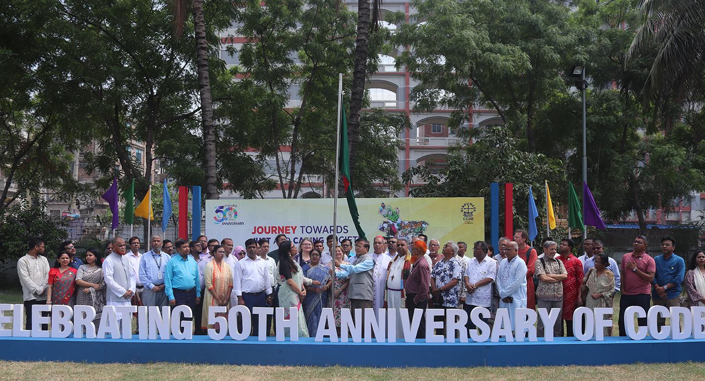 CCA extends congratulations to Christian Commission for Development in Bangladesh (CCDB) on golden jubilee
