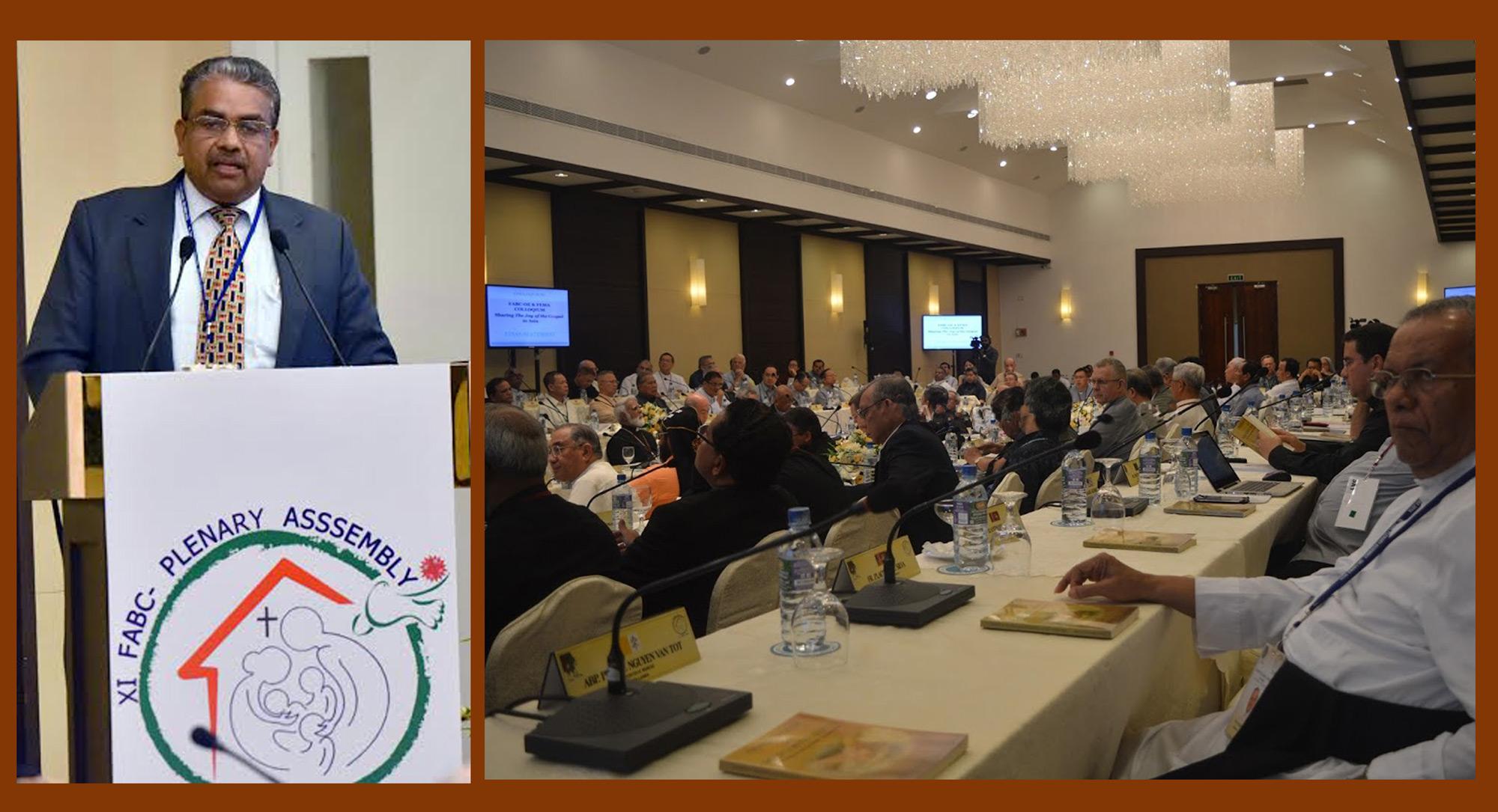 CCA General Secretary addresses Quadrennial Assembly of Asian Catholic Bishops